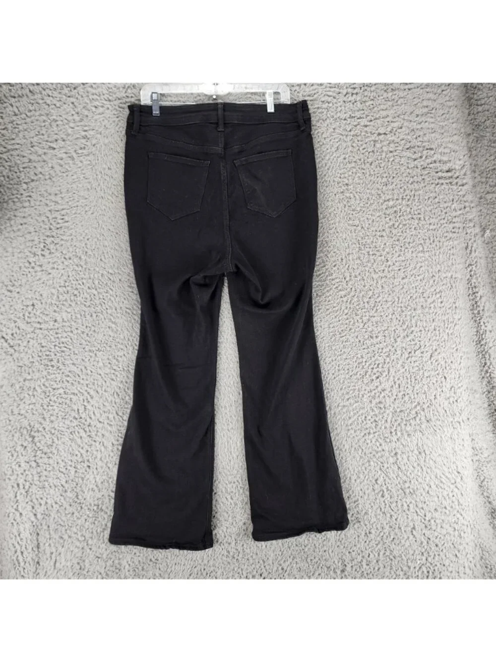 Old Navy Jeans Girls 16 Plus Black Stretch Extra High Rise Flare *Read*